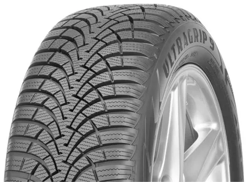 Goodyear Ultragrip 9+ XL 195/65 R15 Winterreifen - Winterreifen mit hervorragender Nasshaftung (Klasse B) und optimierter Kraftstoffeffizienz (Klasse C) für sicheres Fahren bei winterlichen Bedingungen.