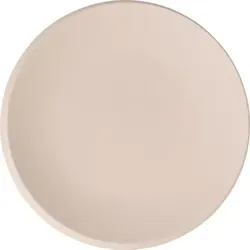 Villeroy & Boch NewMoon Beige Speiseteller - 27cm Speiseteller aus Premium-Porzellan in einzigartiger Mond-Optik, spülmaschinen- und mikrowellensicher, ideal für stilvolle Tischdekoration.