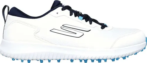 Skechers Go Golf Max Fairway 4 Herren Golfschuhe - Hochwertige Golfschuhe in Weiß/Navy/Blau, atmungsaktiv und rutschfest für optimalen Halt auf dem Platz. Ideal für passionierte Golfer.