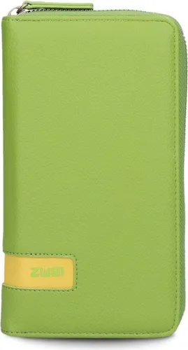 Zwei große Damen Geldbörse M.Wallet MW2 in grün von ZWEI