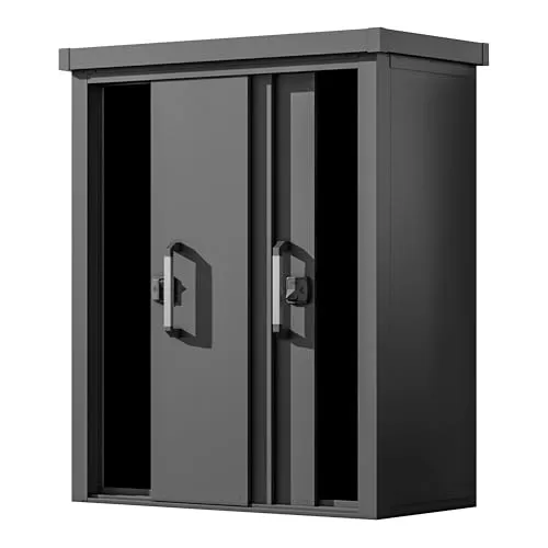 PRIMEYARD Gartenschrank L 150 x 78 cm, anthrazit