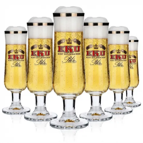 Kulmbacher Reichelbräu Bierglas Set 0,2l – 6 Stück
