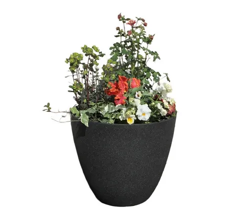 Gartenpirat Pflanzkübel Pflanztopf rund aus Kunststoff Pflanzkübel für den Garten Blumentopf