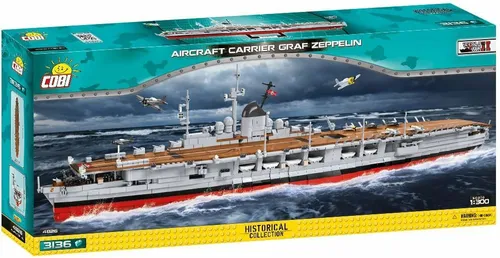 Cobi Graf Zeppelin (4826) - Bauspielzeugset, fördert Kreativität und motorische Fähigkeiten beim Spielen