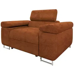 Mirjan24 Dunkelorange Polstersessel 1-Sitzer