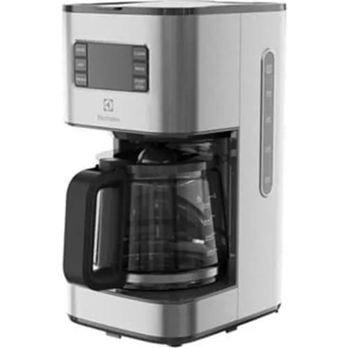 Electrolux E5CM1-6ST Create Filterkaffeemaschine - Kaffeemaschine mit 5 Timer-Funktionen, Aromawahl und automatischer Abschaltung für perfekten Kaffee jederzeit. Programmierbar bis 24 Stunden im Voraus.