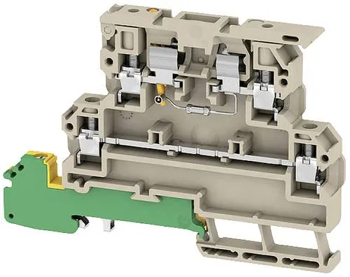 Weidmüller 1518300000 Sicherungsdurchführungsklemme 8mm Schrauben Beige 50St.