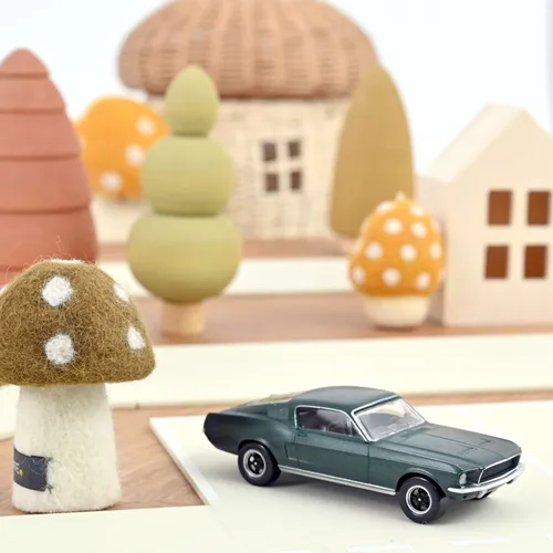 Norev Jet Car Ford Mustang Fastback 1968 Satin green metallic, 1:43 Art. 270583