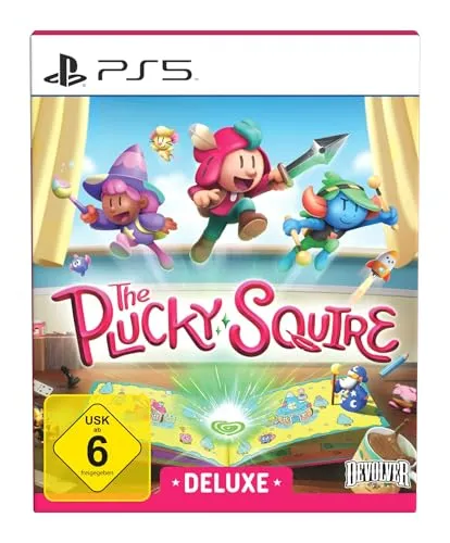 The Plucky Squire Der kühne Knappe Deluxe Edition - PS5 - Spiele für PlayStation 5, erlebe ein bezauberndes Action-Adventure mit einzigartigem 2D/3D Gameplay und erhalte exklusive Inhalte in der Deluxe Edition!