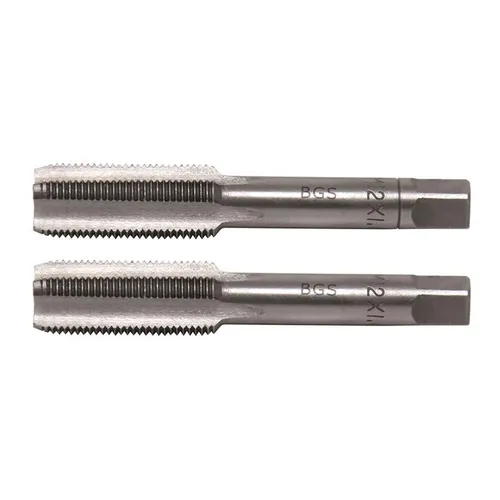 Gewindebohrer M12x1.0, Vor- & Fertigschneider, 2-tlg. von BGS technic