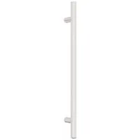 vidaXL Möbelgriffe 10 Stk. Silbern 192 mm Edelstahl - Zubehör für Möbel - Elegante und langlebige Edelstahlgriffe mit T-Form für einfache Handhabung, ideal für Schränke und Schubladen, mit zuschneidbaren Schrauben für flexible Montage.