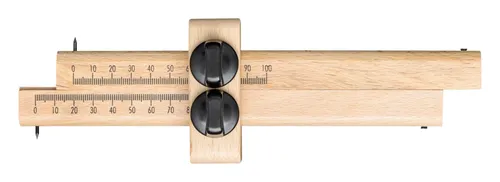 Fortis Streichmaß mit zwei Schrauben 170 mm