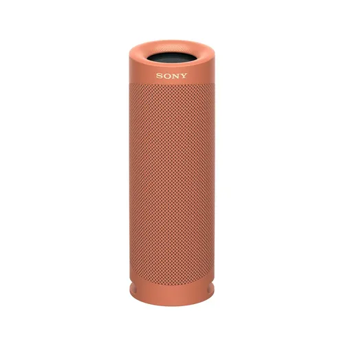 SONY SRS-XB23 Tragbarer Bluetooth Lautsprecher in Rot - Tragbarer Bluetooth Lautsprecher mit EXTRA BASS, 12h Akkulaufzeit und IP67 Schutz – ideal für Outdoor-Aktivitäten und Partys.