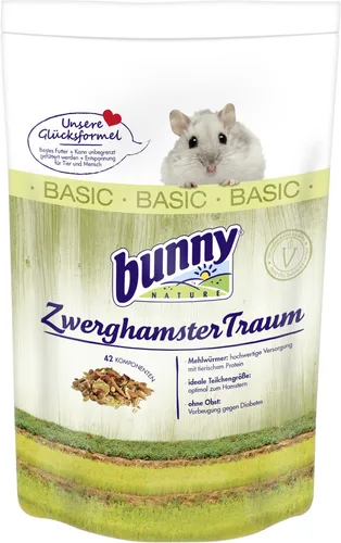 Bunny Hamsterfutter Zwerghamster-Traum Basic 600 g