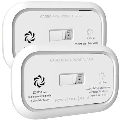 VisorTech Rauch- & Kohlenmonoxidmelder von VisorTech