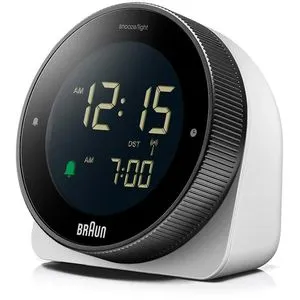 Braun Wecker BC24W DCF schwarz, digital in schwarz von Braun