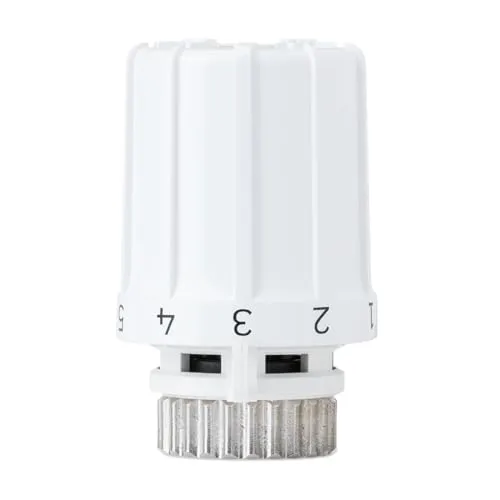 Honeywell Home Thermostatkopf Thera-6 M30x1,5, weiß (auch für sehbehinderte Menschen)