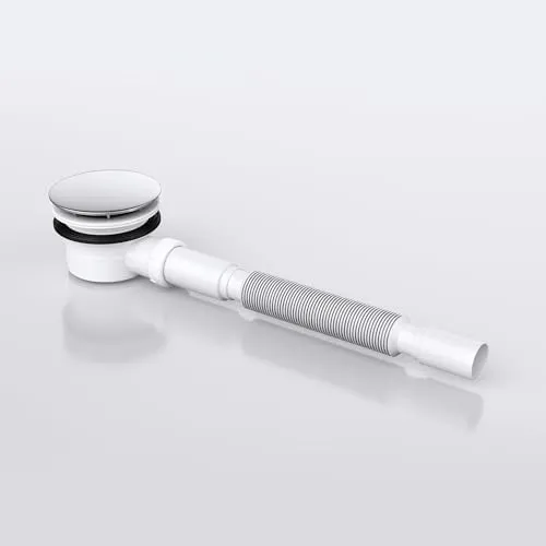 Mai & Mai Dusche Ablaufgarnitur für Duschwanne Duschtasse Abfluss | Duschmesser: 40mm | Ablaufloch: 90mm AL001