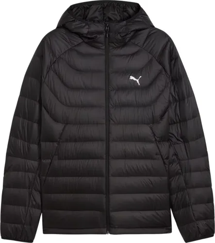 Puma Packlite Steppjacke Schwarz XL - Funktionsjacke mit 600er RE:Down-Isolierung und warmCELL-Technologie, die Wärme speichert und Kälte abweist. Ideal für Pendler und Outdoor-Aktivitäten, aus 100 % recyceltem Material.