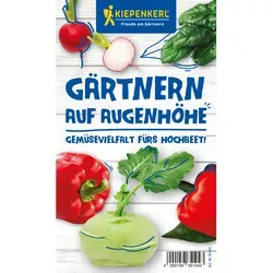 Gemüsesamen-Set 'Gärtnern auf Augenhöhe, Gemüsevielfalt für 's Hochbeet'