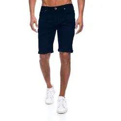 JEEL Jeansshorts Herren - kurze Hosen Männer - Jeans Shorts - Slim-Fit 5-Pocket-Style, Stretch schwarz W29
