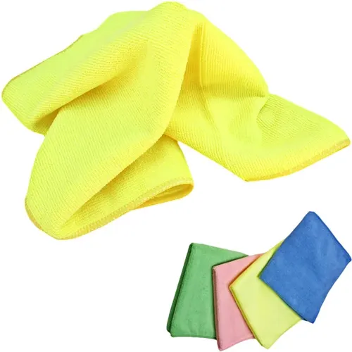 Microfasertuch ENA Standard Wischtuch light 40x40 cm gelb waschbar bis 90 °C, Trockner geeignet, Grammatur: 210 g/m2 1999904434