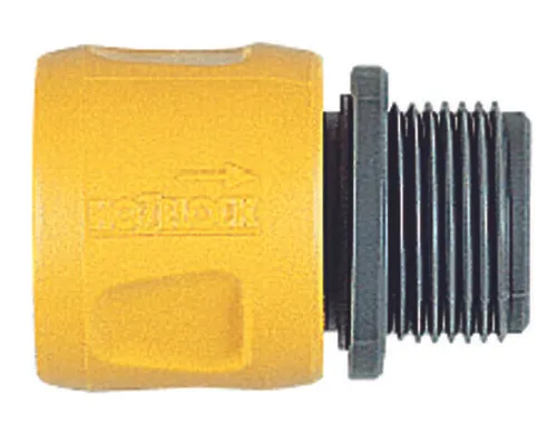 Hozelock Gerätestück für Flachschläuche 2170 Schlauchanschluss mit AG