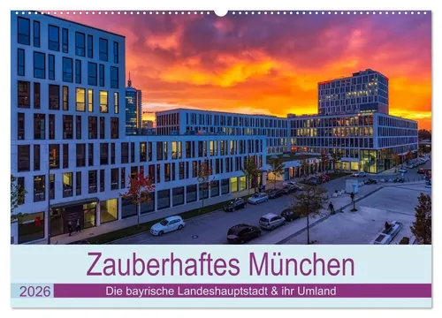 Bezauberndes München Kalender 2025 von Stephan Kelle - Entdecken Sie die Schönheit Münchens mit diesem Kalender, der kunstvolle Motive der Stadt für jeden Monat präsentiert. Ideal für Reisende und Kunstliebhaber.