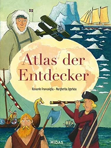 Atlas der Entdecker: Auf den Spuren mutiger Pioniere - Hörbuch über große geographische Entdeckungen für Kinder ab 10 Jahren, inspiriert von mutigen Pionieren wie Kolumbus und Bly.