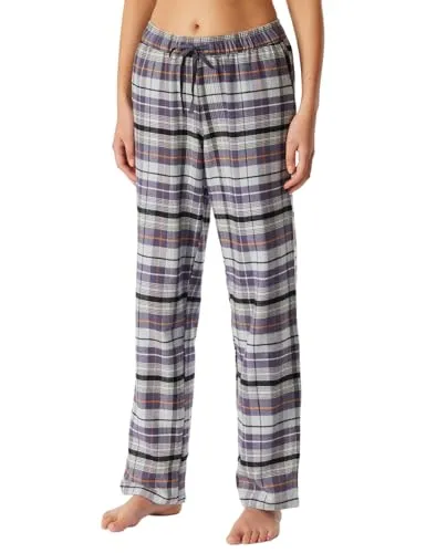 Schiesser Damen Schlafhose lang Webflanell-Mix von Schiesser