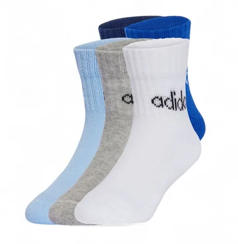 adidas Sportsocken Linear Ankle sortiert Kinder - 5 Paar, Größe: 28-30
