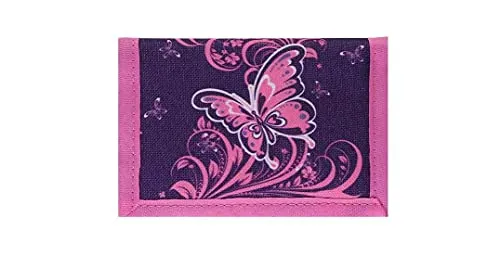 TTS Kinder Geldbörse Butterfly Purple