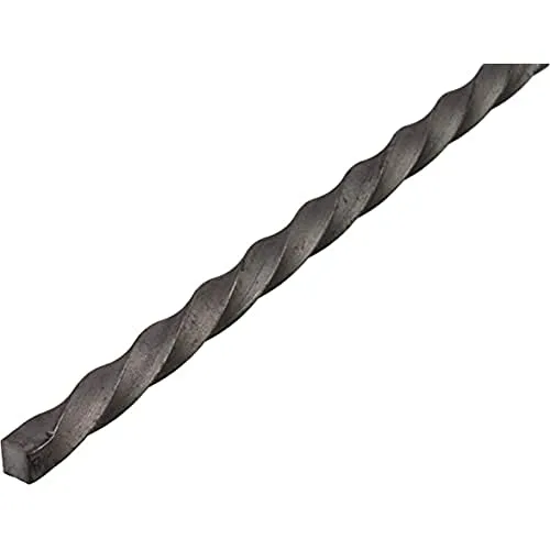 Alberts 432492 Vierkantstange | gedreht | Stahl | 1000 x 12 x 12 mm