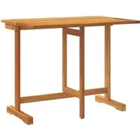 vidaXL Klappbarer Balkontisch aus Akazienholz 90x60 cm - Praktischer Klapptisch aus robustem Akazienholz für Garten, Balkon oder Terrasse. Mit klappbarem Design, ideal zum Transport und platzsparend bei Nichtgebrauch. Pflegeleichte Oberfläche für einfache Reinigung.
