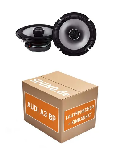 JUST SOUND Alpine S2-S65 Lautsprecher für Audi A3 8P