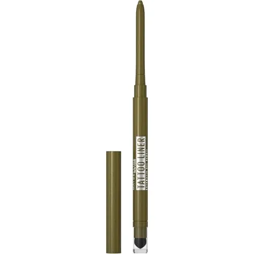 Maybelline New York Tattoo Liner Gel Pencil, Gel Eyeliner, Emerald Energy