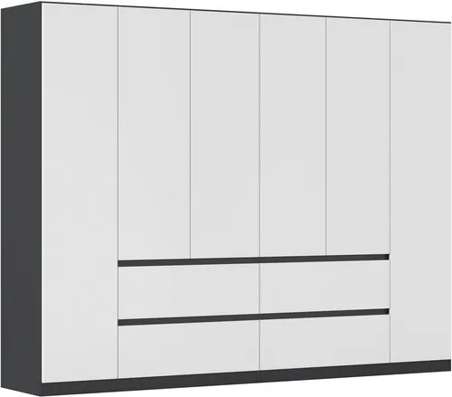 rauch Drehtürenschrank MAINZ – Stilvoller Kleiderschrank mit Push-to-Open Funktion