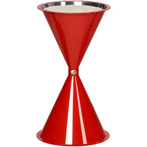 Standascher VAR Kunststoff Kegelascher rot in rot von VAR
