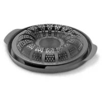 Weber Original Schweinebraten Halter - Grillgestell, V-Form für perfekte Schweinebraten und Ribs, porzellan-emailliert