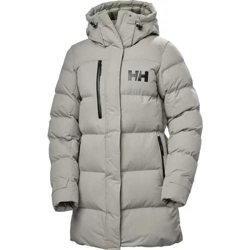Helly Hansen Wintermantel Adore Puffy Parka - Sehr warmer Damen Parka - Funktionsjacken: Moderner Puffer-Look Parka mit High Loft Isolierung, faltbaren Reflektoren und PFC-freier wasserabweisender Behandlung für maximalen Schutz an kalten Wintertagen.