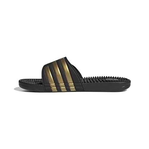 adidas Unisex Adissage Slides in gold von adidas