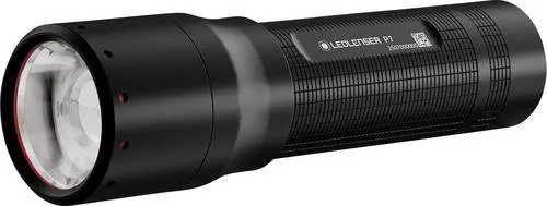 Ledlenser Taschenlampe P7 – 650 Lumen, 400m Reichweite - Taschenlampen mit IP54 Schutz, 30h Laufzeit und Advanced Focus System für flexibles Licht – ideal für Profis und Outdoor-Fans.