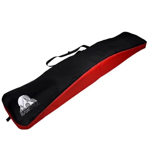BambiniWelt by Rafael K. Snowboardrucksack - Universalgröße 170cmx 40cmx14cm - Snowboardtasche mit Zwei-Wege-Reißverschluss - wasserdichte Snowboardaufbewahrungtasche mit Tragegriff - Bordeaux (rot)