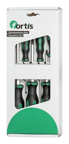 Fortis Schraubendreher-Satz 6-teilig PH mit Schlagkappe von Fortis