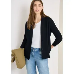 Cecil Basic Blazer in universellem Blau XXL von CECIL