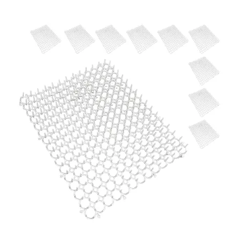 Dornengitter Katzenabwehr Matte Marderabwehr Katzengitter Tierabwehr Katzen Set