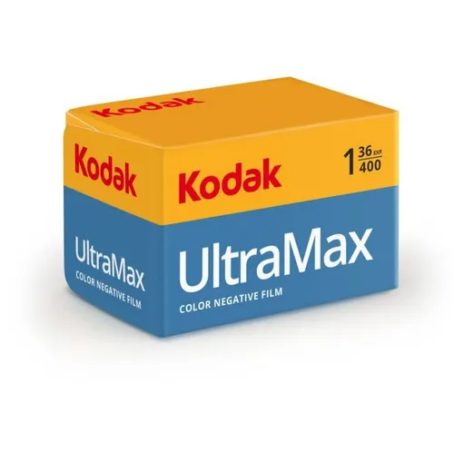 Kodak Ultra Max 400 135/36 Einzelfilm - Fotofilme - Hochwertiger Farbnegativfilm mit ISO 400, ideal für jede Lichtsituation und actionreiche Aufnahmen.