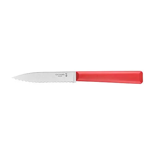 Opinel 254591 Küchenmesser, Kunststoff, Rot
