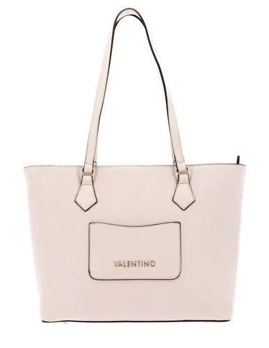 VALENTINO BAGS Schultertasche Posillipo Shopping - Elegante VALENTINO Schultertasche mit geräumigem Hauptfach, ideal für den Alltag. Die Tasche in Ecru bietet stilvolles Design und praktische Fächer für Ihre Essentials.