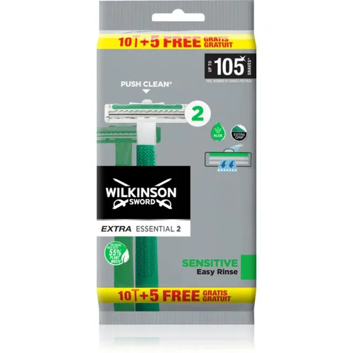 Wilkinson Sword Extra 2 Sensitive Einweg-Rasierer 15 St.
